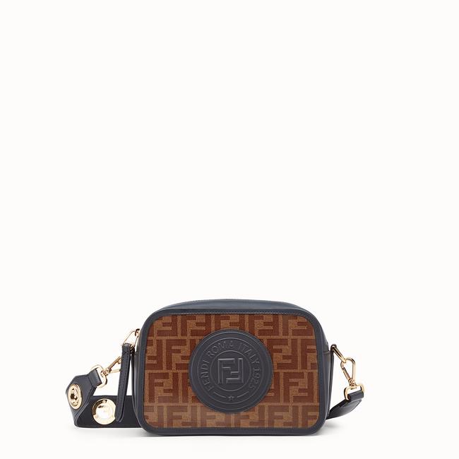 Fendi Camera Case Print Multicolour Canvas Shoulder Bag 