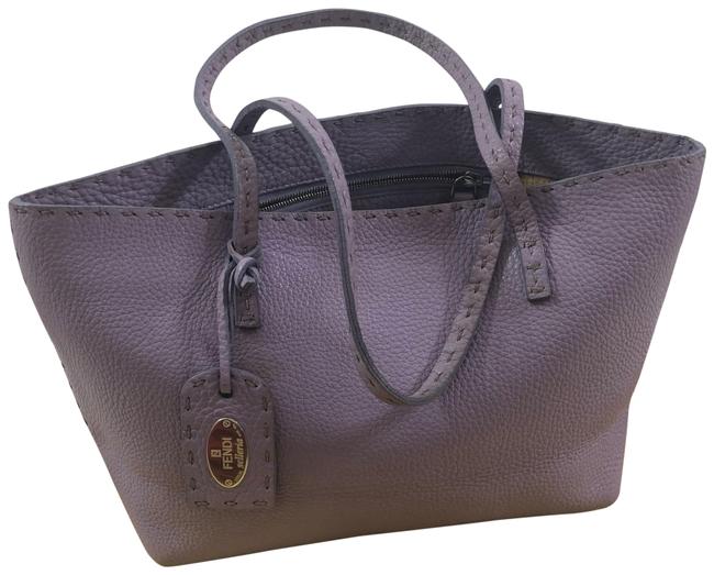 Fendi Selleria Mini Leather Tote 