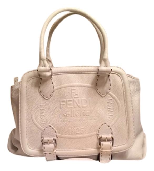 Fendi Selleria White Shoulder Bag 