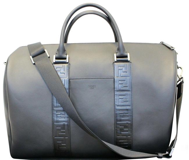 Fendi Shoulder Leather Satchel WeekendTravel Bag 