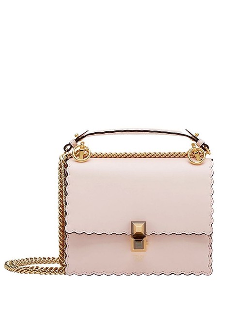 Fendi Small Kan I Pink Shoulder Bag 