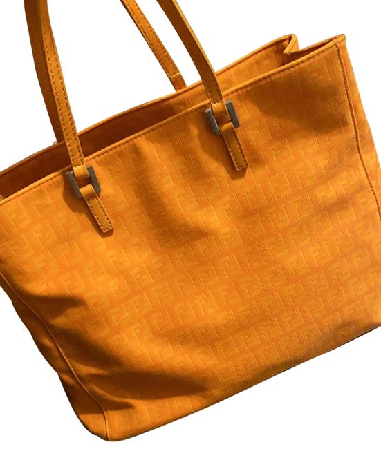 Fendi Small Orange Tote 