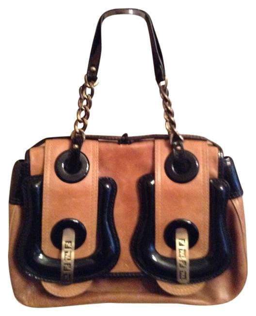 Fendi The Buckle Camel Shoulder Bag 