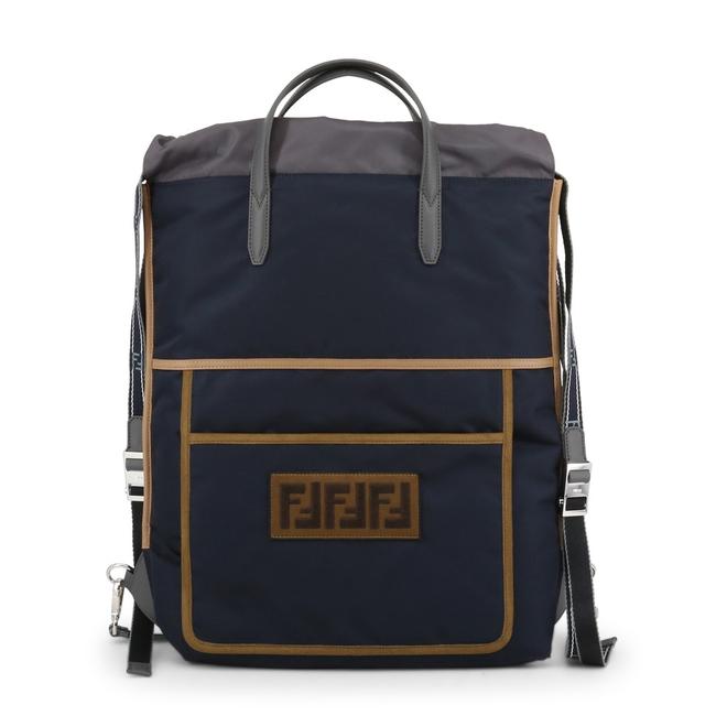 Fendi Unisex Blue Backpack 