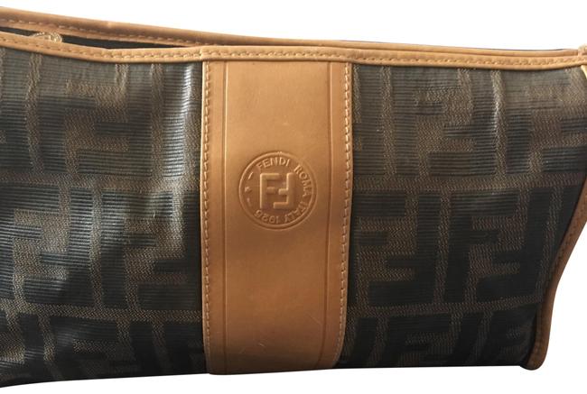 Fendi Clutch Zip top Cosmetic WeekendTravel Bag 