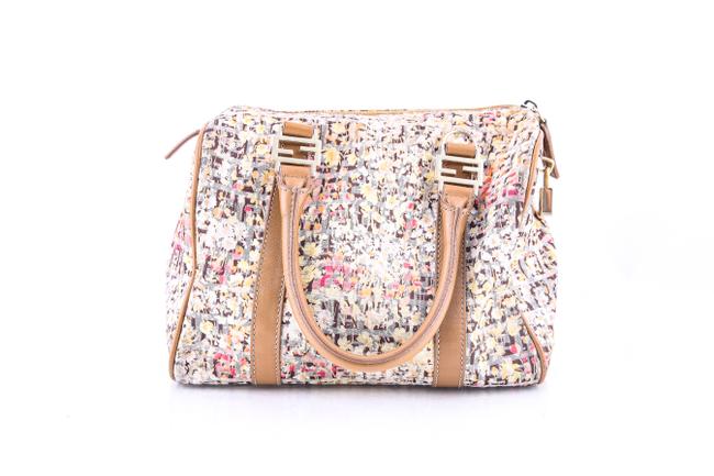 Fendi Boston Bag Zucca Multicolor Tote 