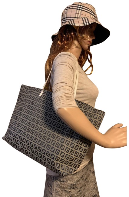 Fendi Zucca Canvas Tote 