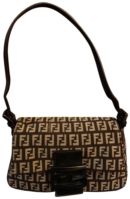 Fendi Zucchino Mini Baguette 