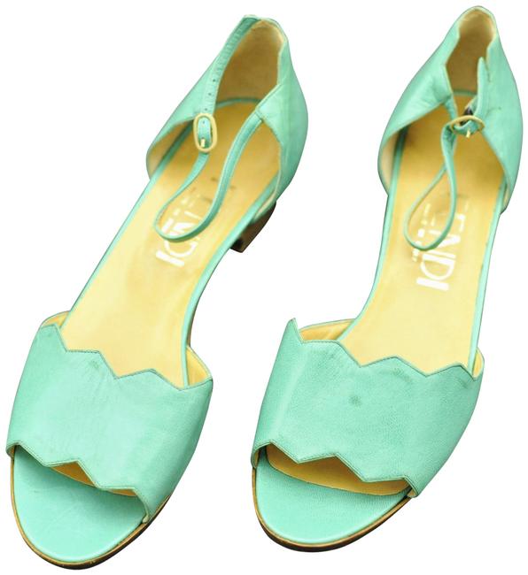 Fendi Aqua Sandals 