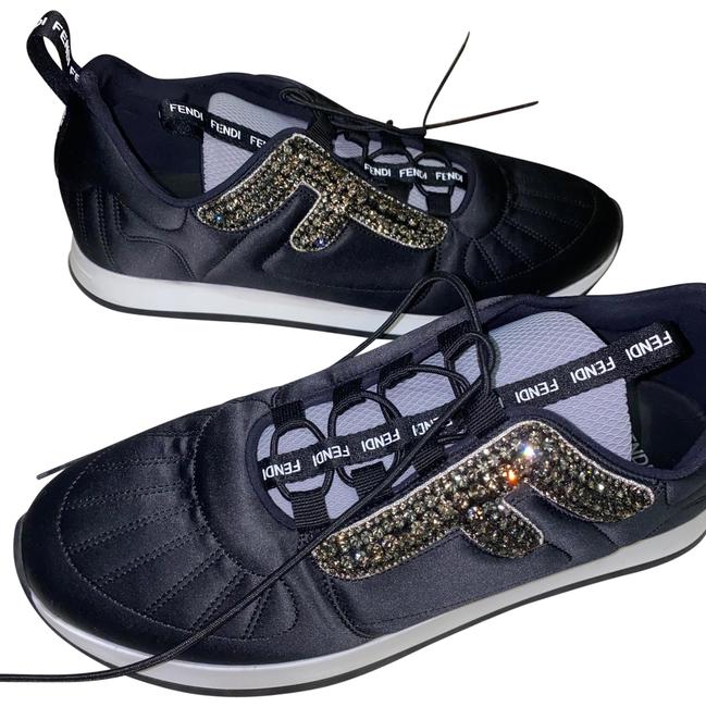 Fendi Black 8e6926 Sneakers 