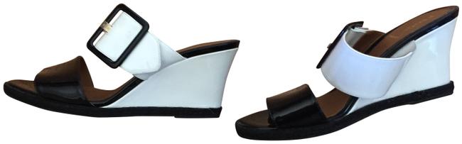 Fendi Black and White Sandals 