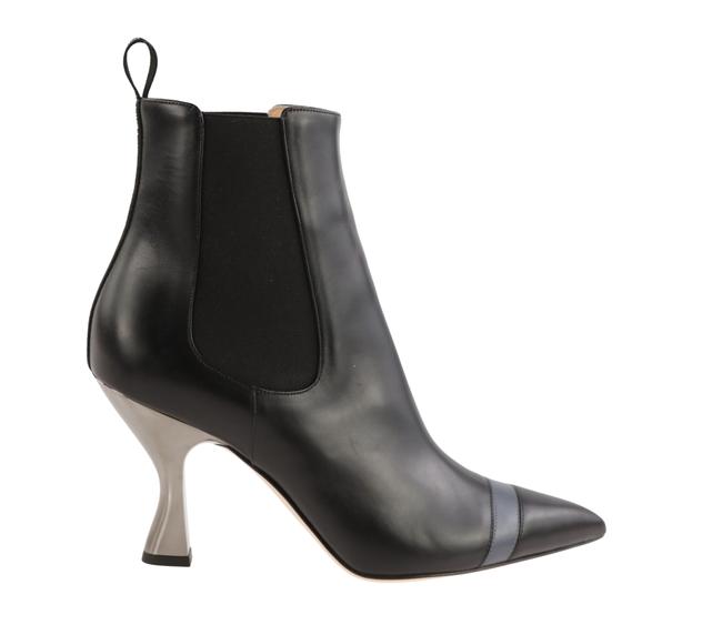 Fendi Black Colibri Ankle Boots Booties 