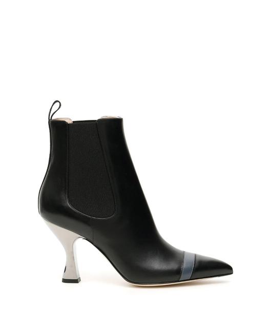 Fendi Black Cr New Colibri 5 Boots Booties 