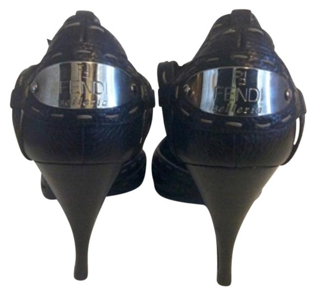 Fendi Black Formal Shoes 