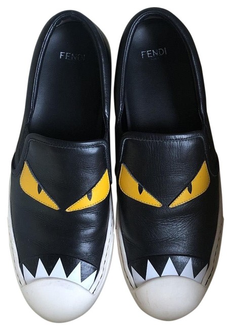 Fendi Black Monster Sneakers 