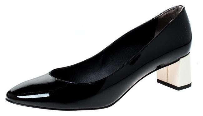 Fendi Black Patent Leather Pumps 