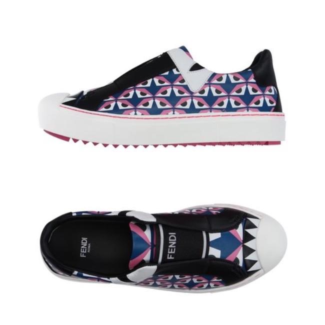 Fendi Black Pink White Blue New Sneakers 