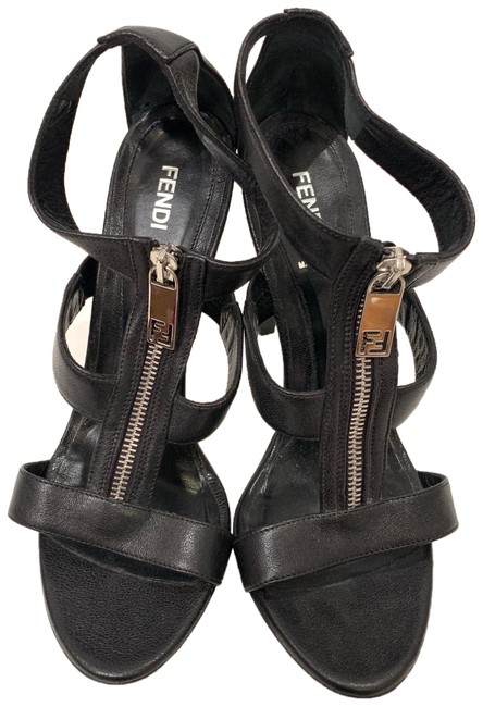 Fendi Black Platform Heels Pumps 