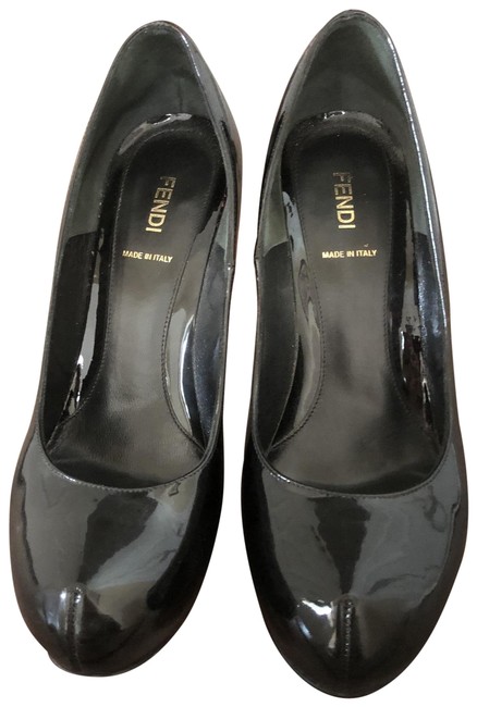 Fendi Black Pump Platforms 