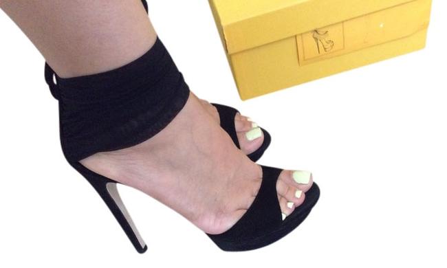 Fendi Black Sandals 