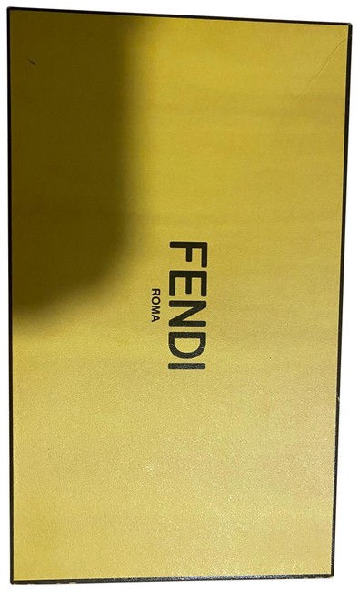 Fendi Black Slides Sandals 