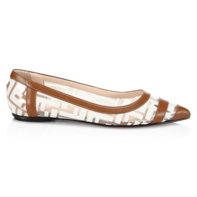 Fendi Brown Ballet Flats 