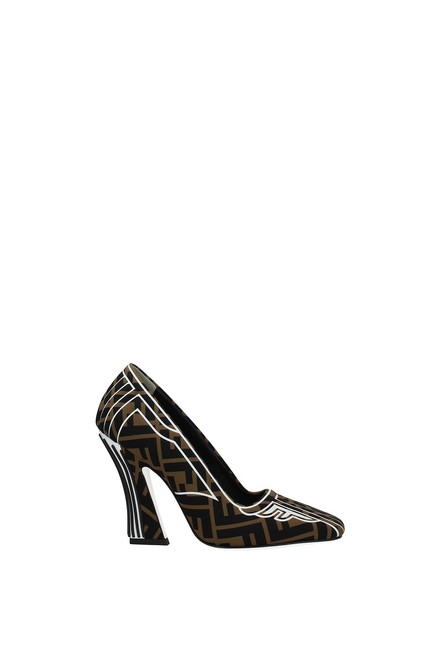 Fendi Brown Woman Pumps 