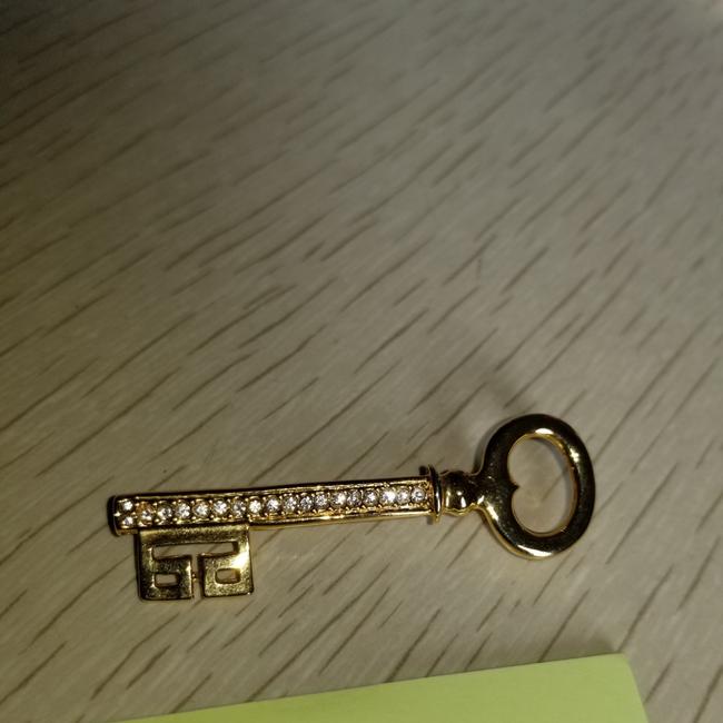 Fendi Gold Plated Brooch