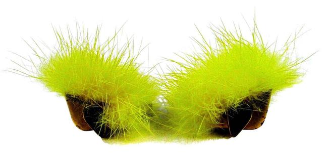 Fendi Gold Yellow Black Monster Fur Eyes 2019 Ring