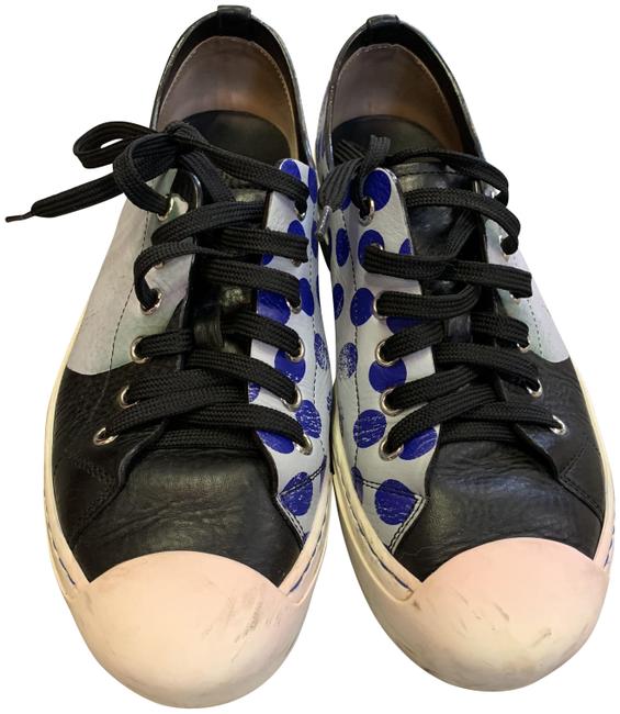 Fendi Gray Painted Sneakers 