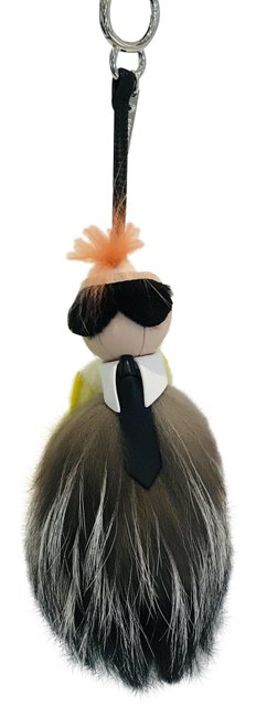 Fendi Mink Kidassia Fur Mini Karlito Bag Charm
