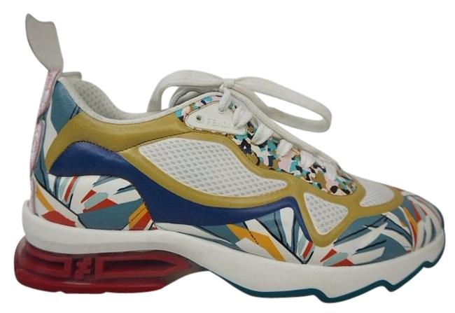 Fendi Multicolor Ffast Print Women s Sneakers 