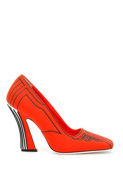 Fendi Multicolored Ffreedom Pumps 