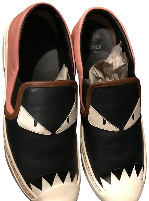 Fendi Pink Blue White Sneakers 