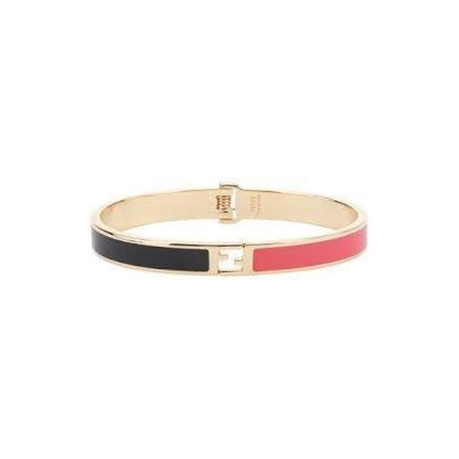 Fendi Pink Black Fendista and Bangle 8ag132 Bracelet