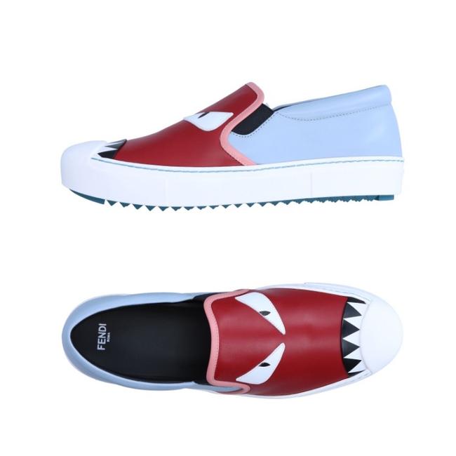 Fendi Red White Black Blue New Sneakers 