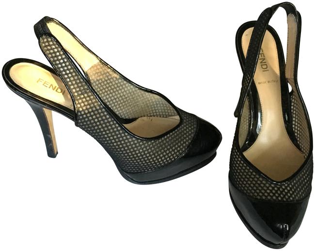 Fendi Sling Stilleto Pumps 