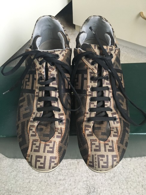 Fendi Brown 8e1273 Sneakers 