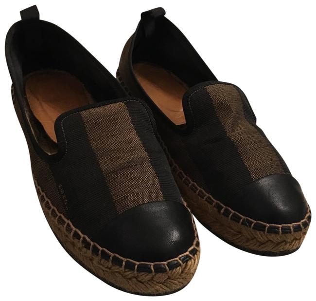 Fendi Tobacco Black Ap4505 qrj Flats 