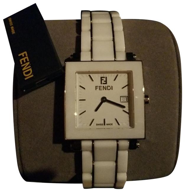 Fendi White Ceramic with Stainless Watches