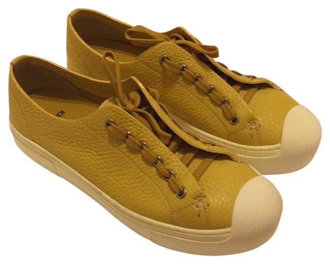 Fendi Yellow Sneakers 