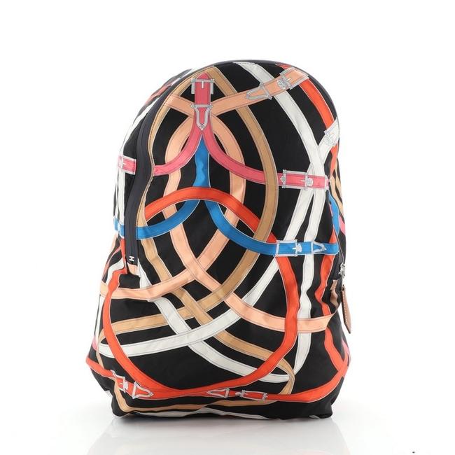Hermes Airsilk Printed Silk Backpack