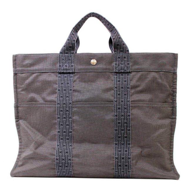 Hermes Ale Line Mm Gray Tote