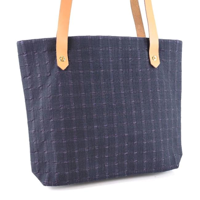 Hermes Amedaba Ladies Black Canvas Shoulder Bag