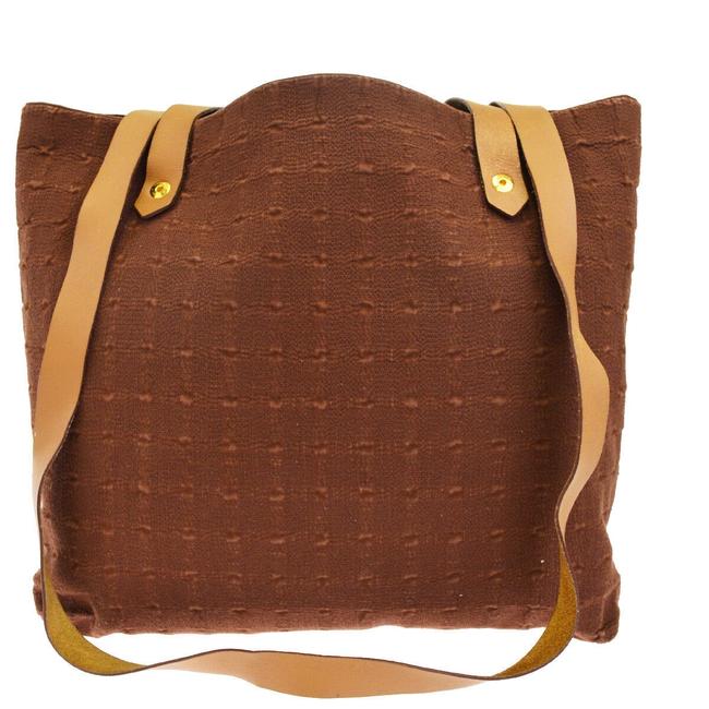 Hermes Bag Amedera Shoulder #2215h21b Brown Tote