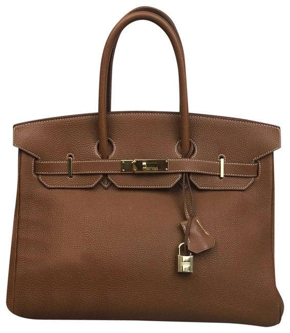 Hermes Birkin #20 Sale Gold Leather Satchel