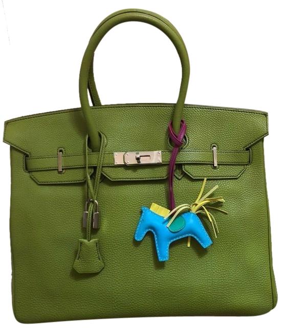 Hermes Birkin 35 Green Tote