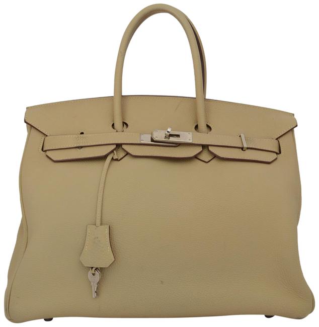 Hermes Birkin Beige Togo Leather Shoulder Bag