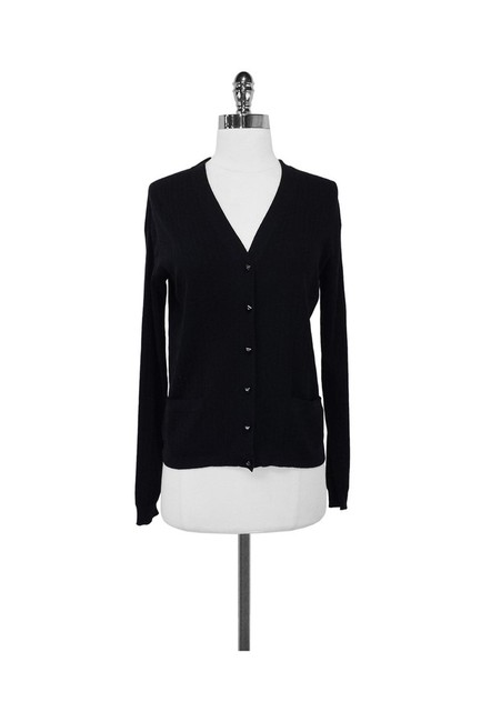 Hermes Black Cardigan 