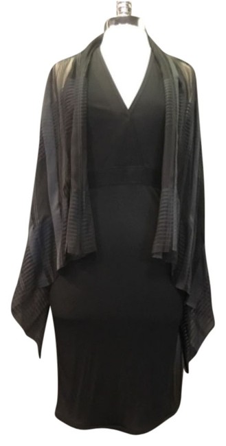 Hermes Black Knee Length Night Out Dress 